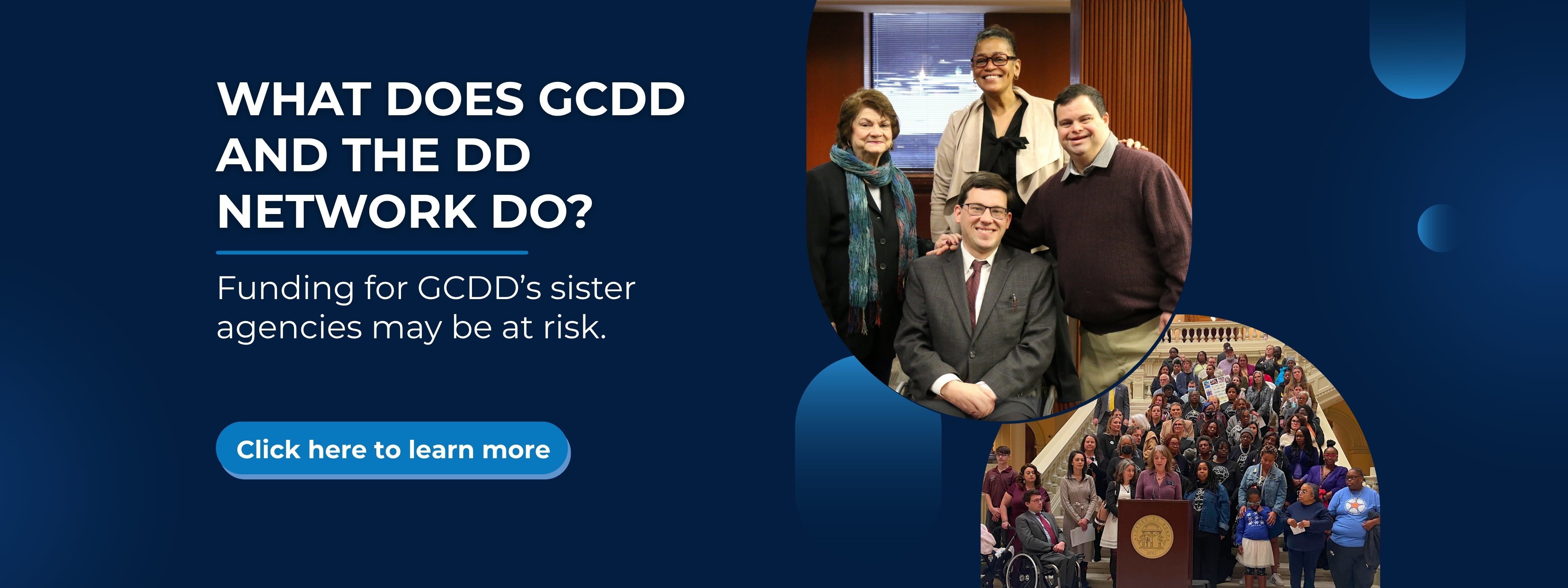 What does GCDD do?