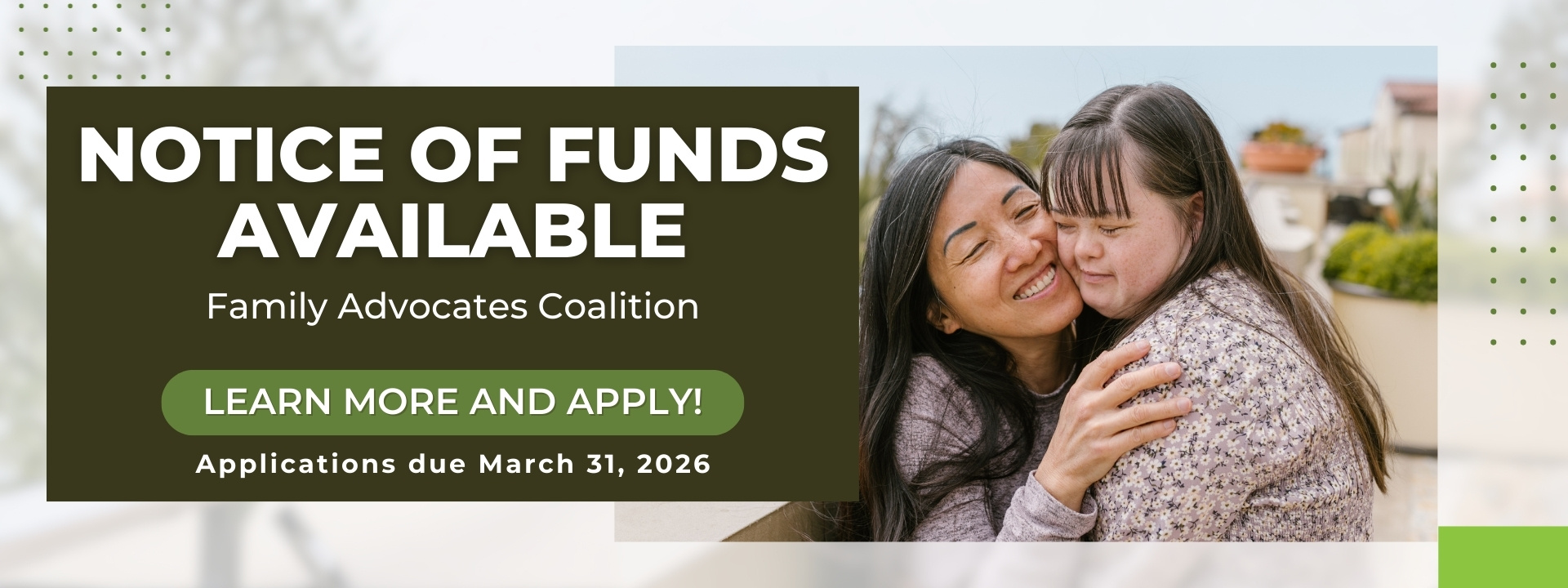 Notice of Funds Available 2026 Notice of Funds Available 2026